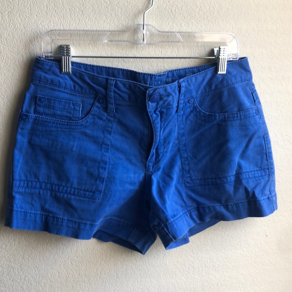 Blue shorts, from target, size 8